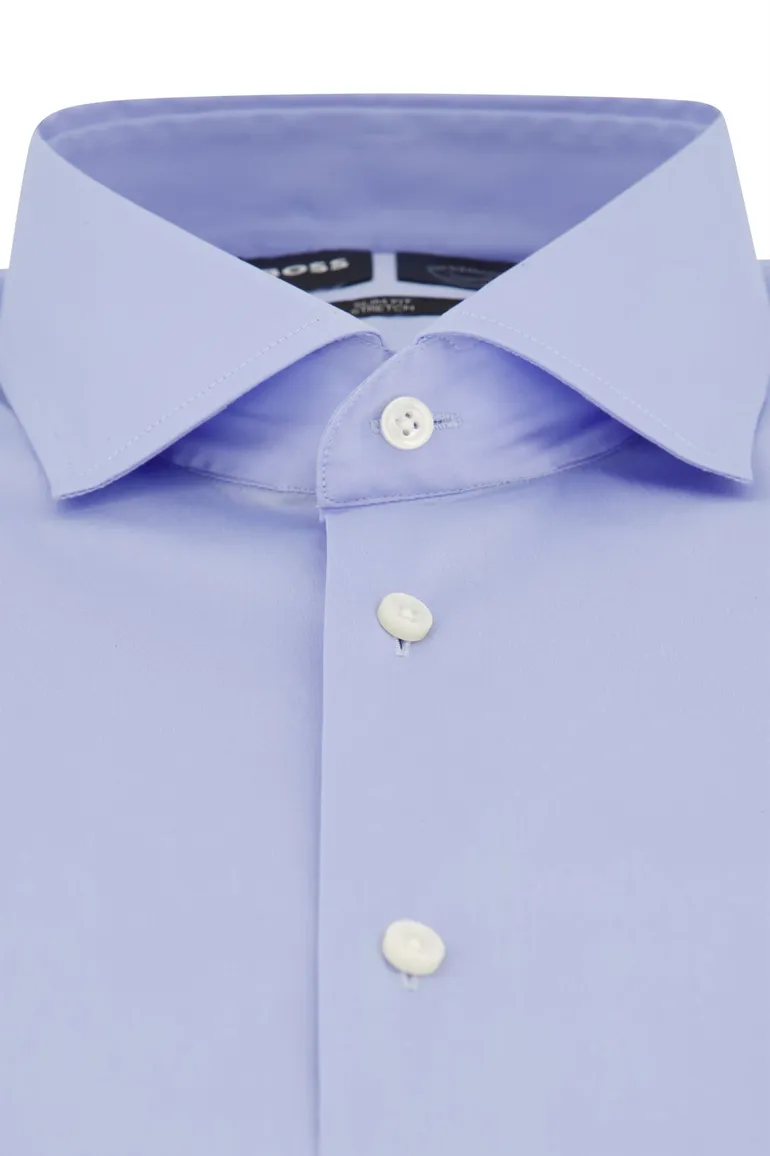 Boss overhemd lichtblauw slim fit