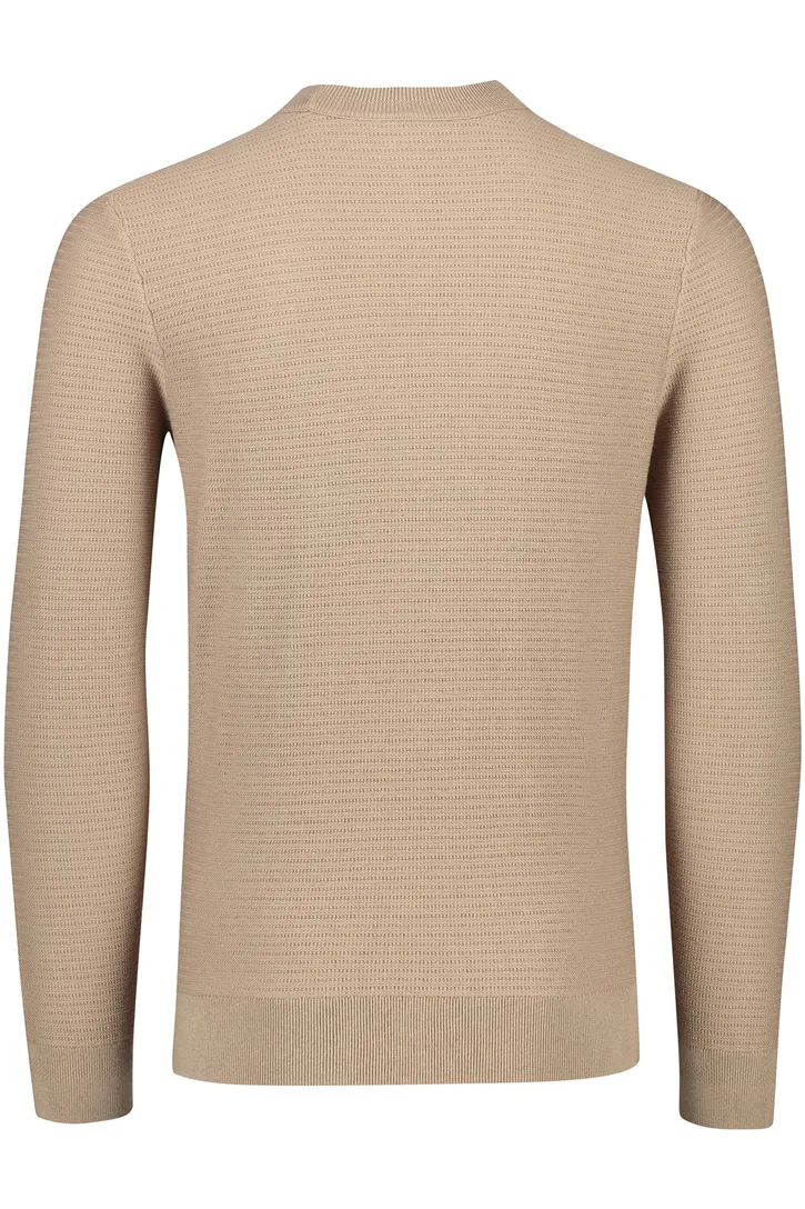 Boss Orange turtleneck trui bruin katoen normale fit