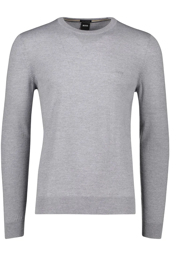 Boss Black trui Botto-L grijs normale fit