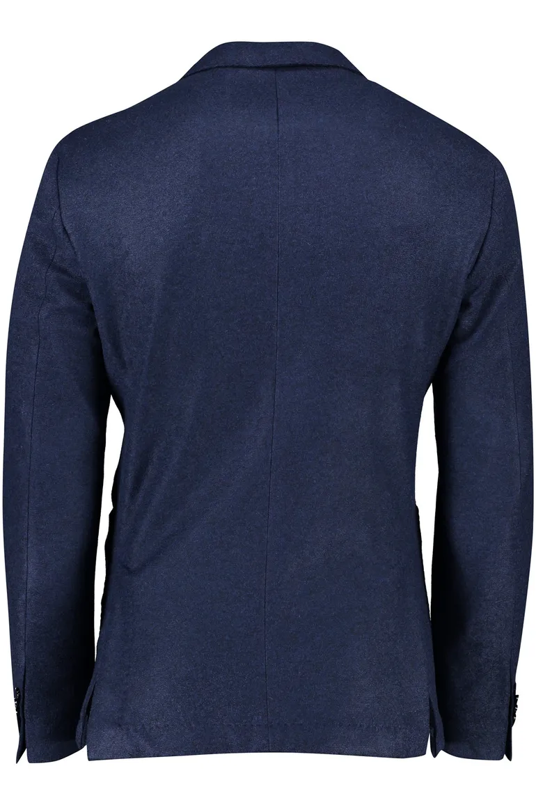 tussenjas Hugo Boss donkerblauw slim fit polyester, wol effen