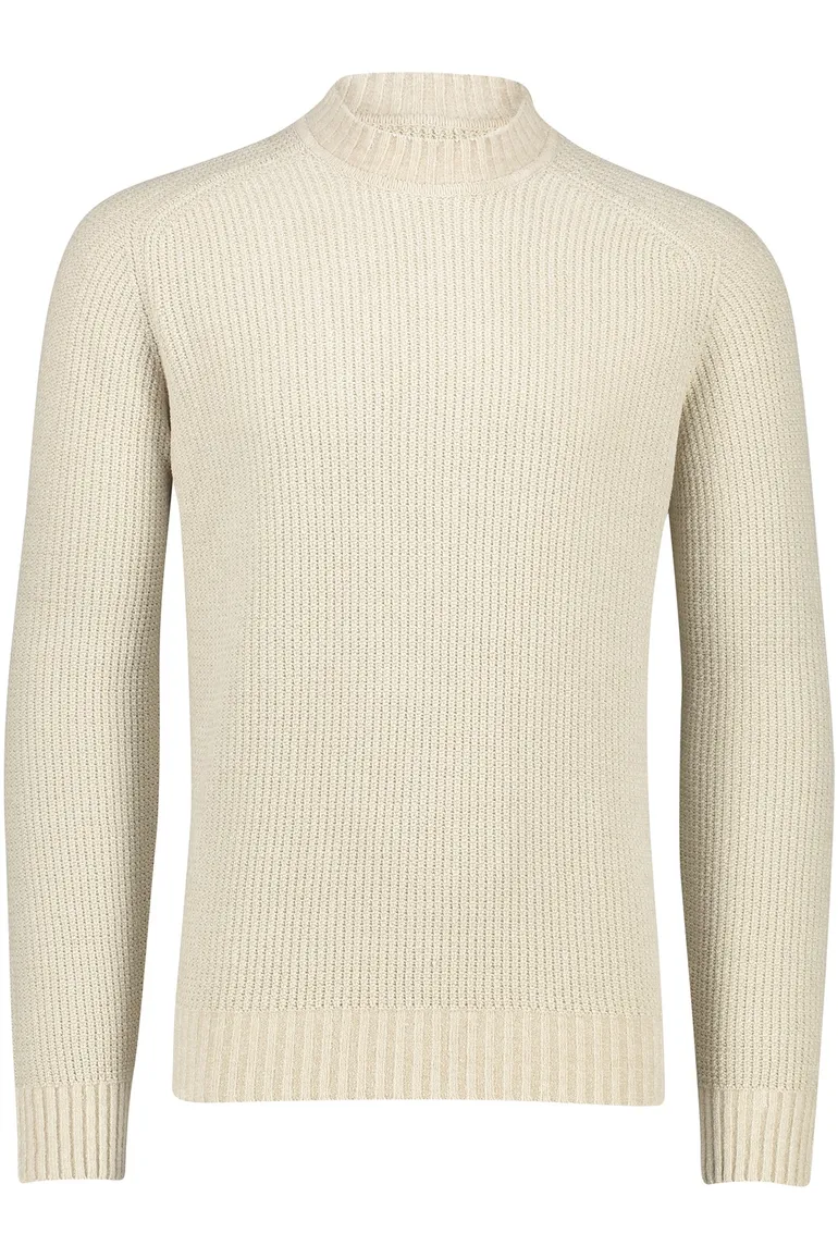 Hugo Boss Orange trui beige turtleneck