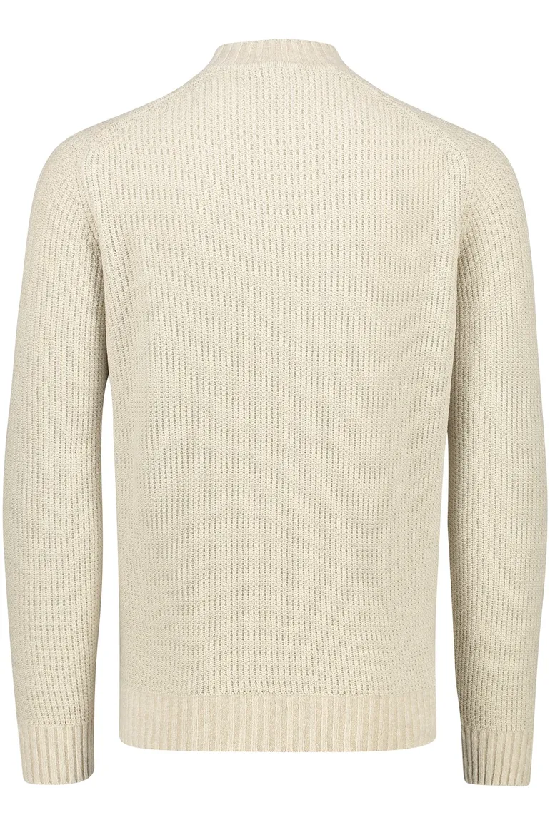 Hugo Boss Orange trui beige turtleneck