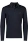 Boss Black polo donkerblauw effen