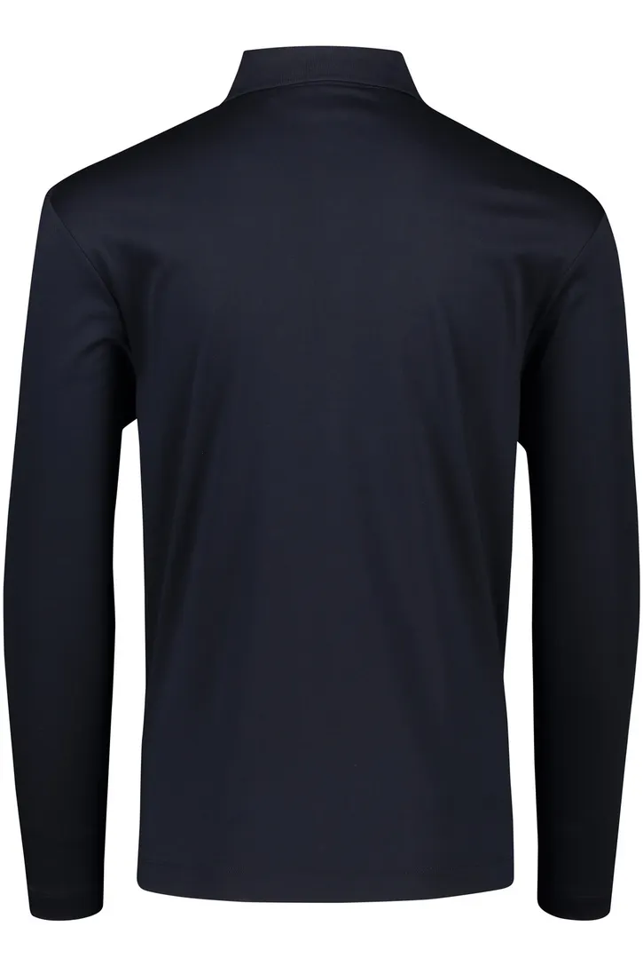 Normale fit BOSS Black polo C-paley 01 navy uni