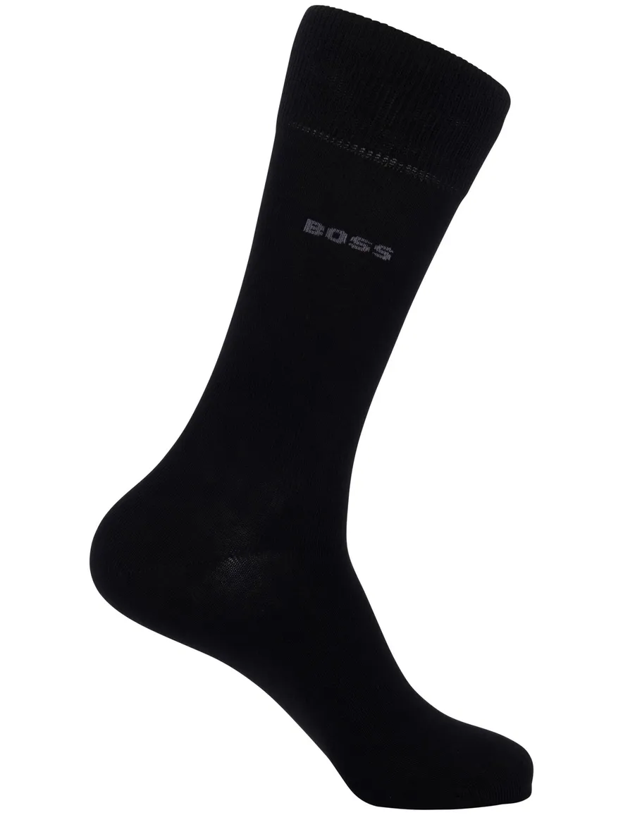 BOSS Sokken giftpack 4-pack zwart katoen