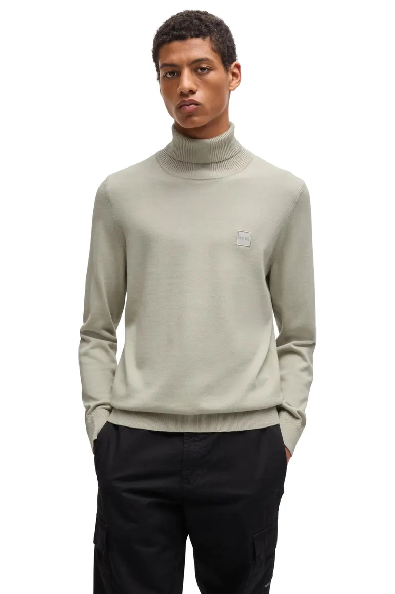 Boss Orange coltrui beige effen