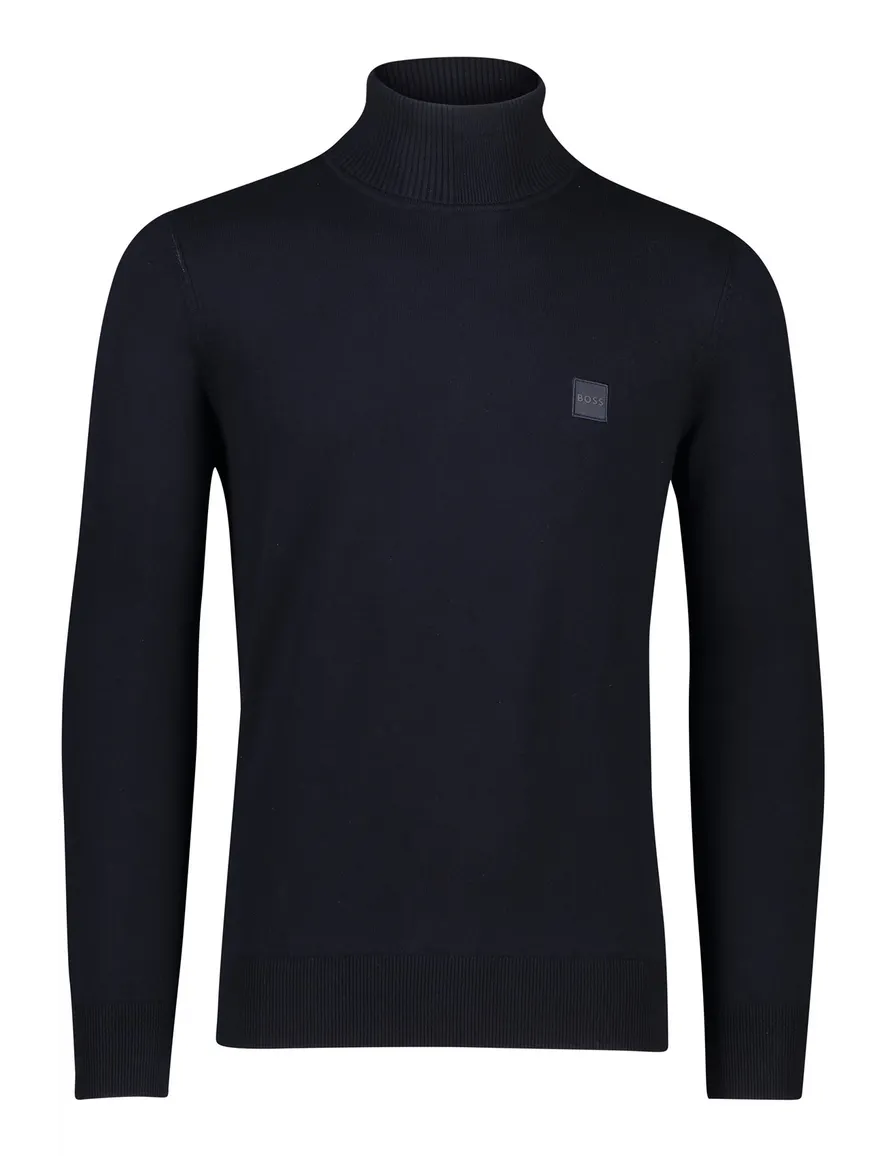 Boss Orange Akiro_S coltrui donkerblauw katoen kasjmier