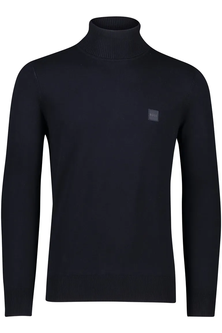 Boss Orange coltrui donkerblauw katoen