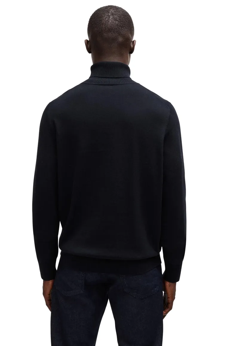 Boss Orange Akiro_S coltrui donkerblauw katoen kasjmier