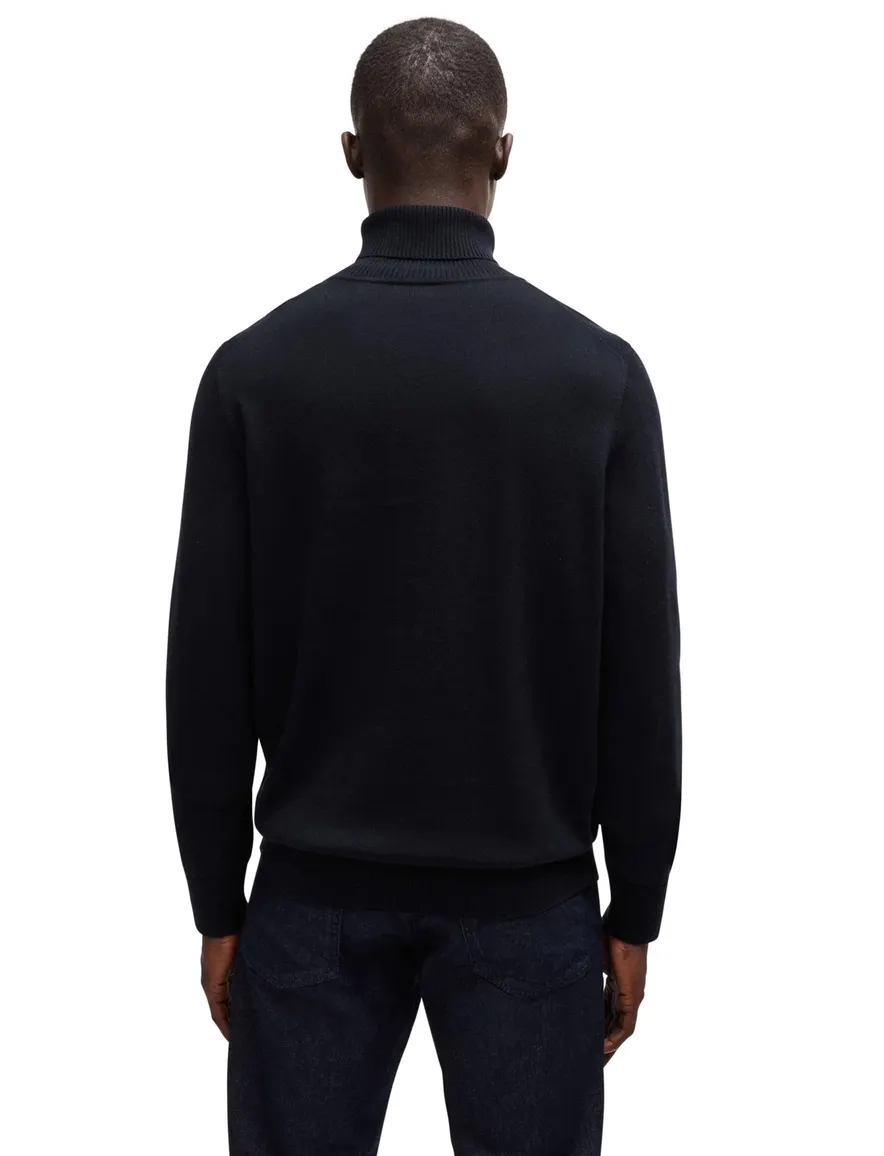 Boss Orange Akiro_S coltrui donkerblauw katoen kasjmier