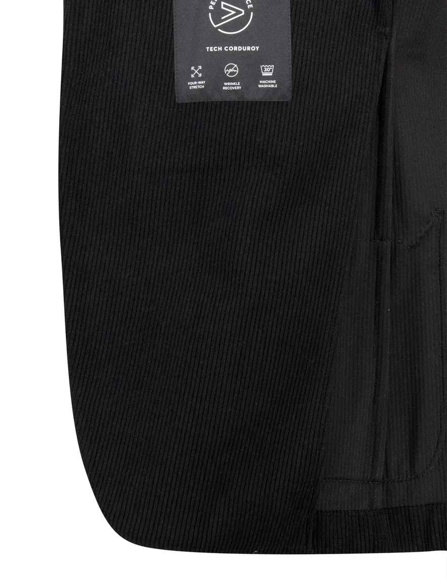 BOSS Black colbert P-Hanry zwart corduroy