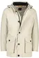 Boss Orange winterjas creme effen