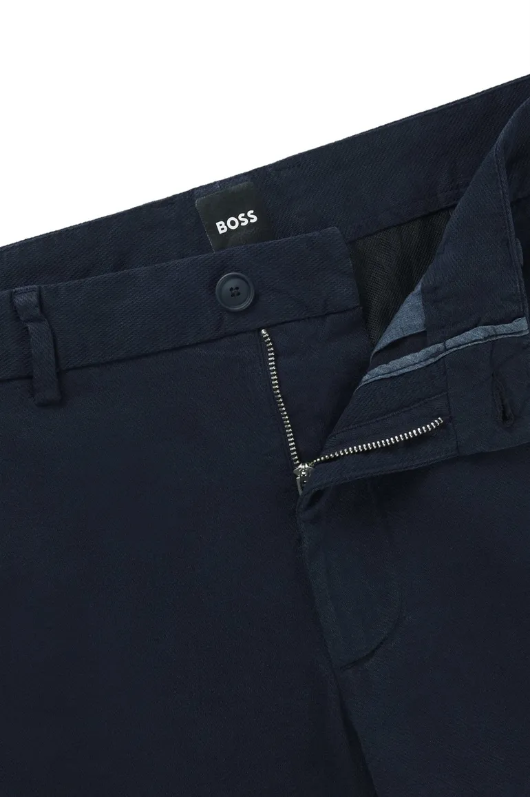 Boss Black Kaiton Slim Fit Pantalon donkerblauw