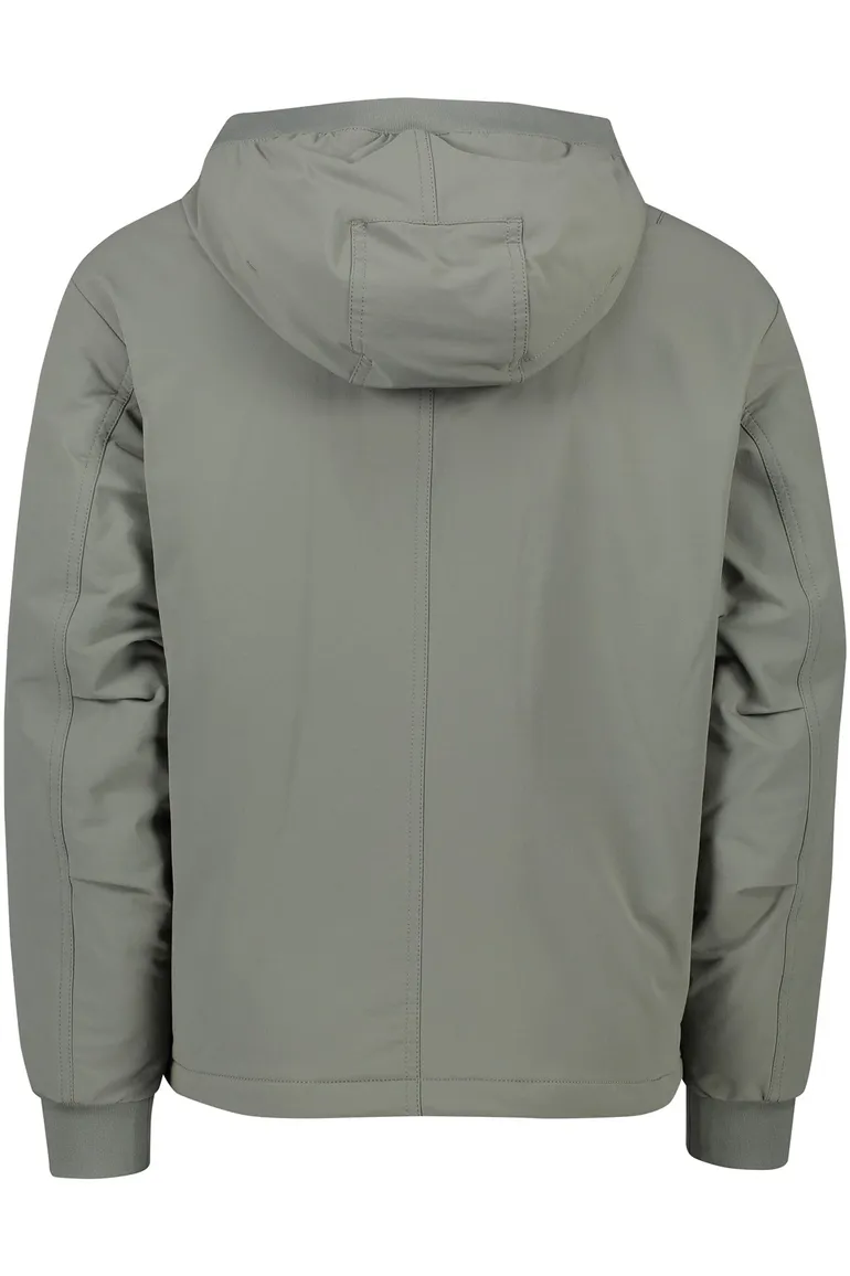 Winterjas Boss Orange Ospace grijs polyamide