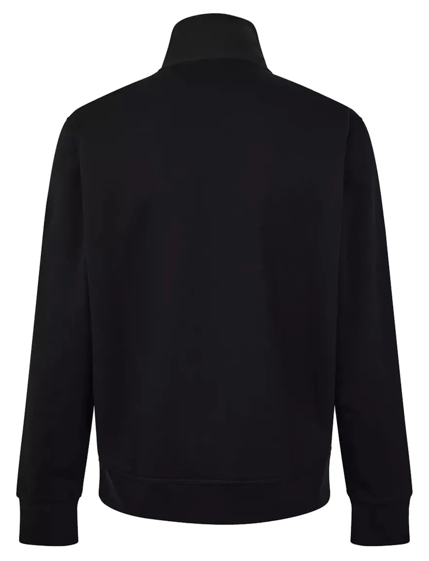 Sweatvest BOSS Orange Ze Puff zwart