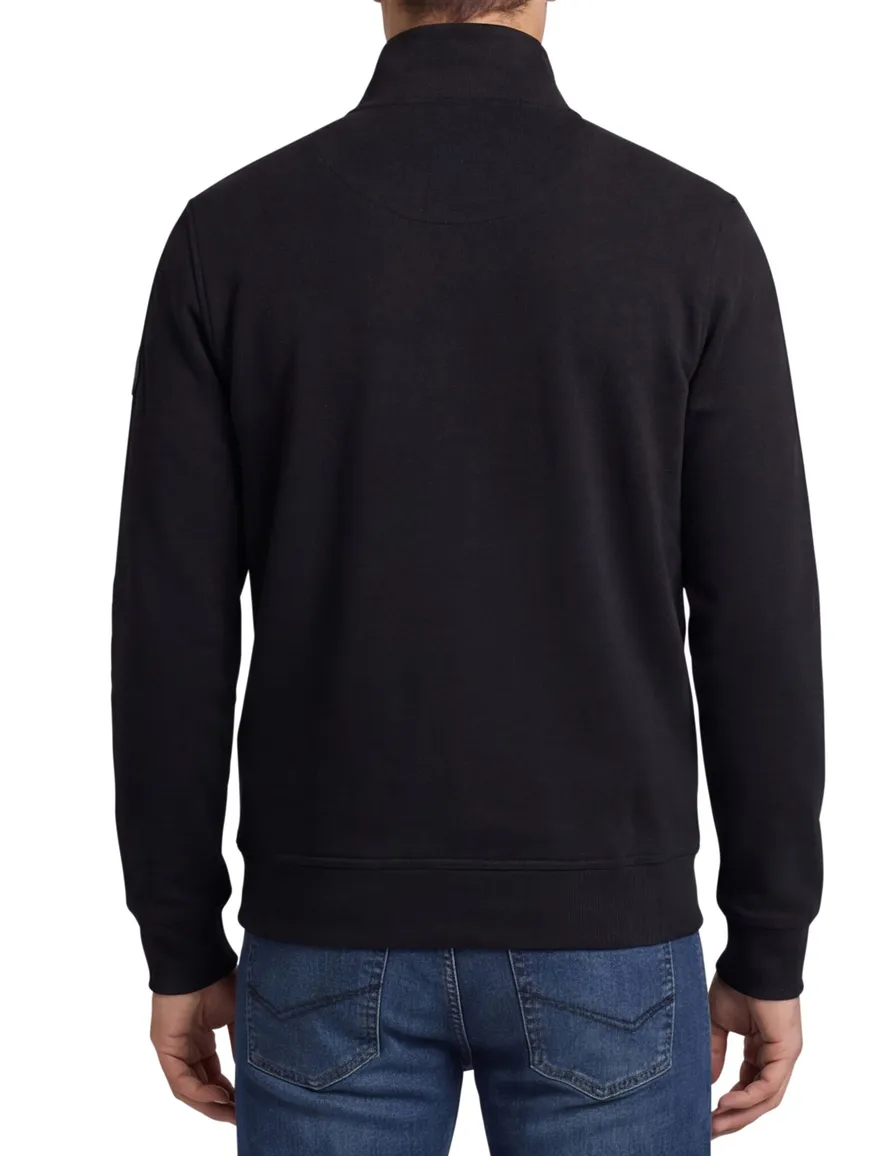 Sweatvest BOSS Orange Ze Puff zwart
