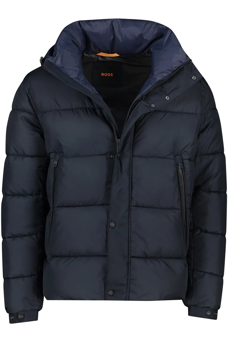 Winterjas Boss Omaris gewatteerd donkerblauw puffer