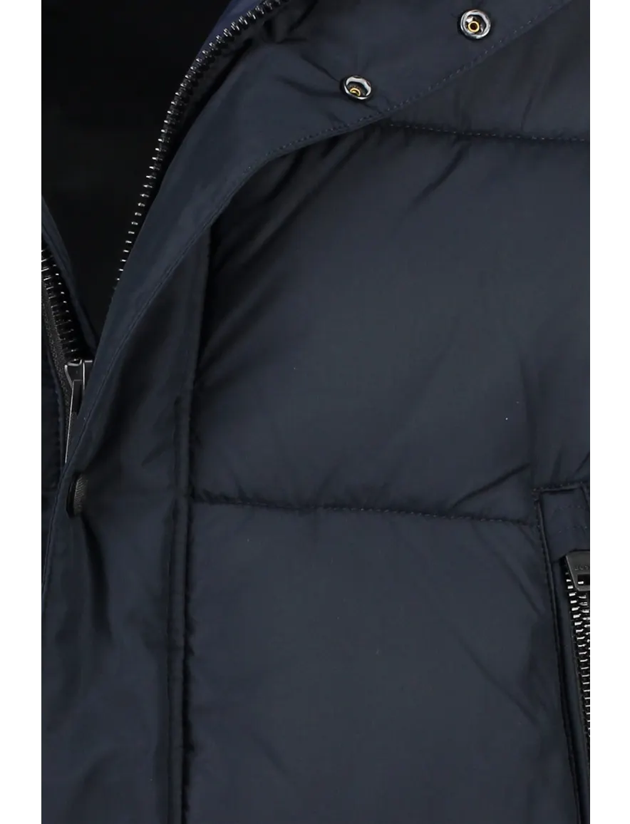 Winterjas Boss Omaris gewatteerd donkerblauw puffer