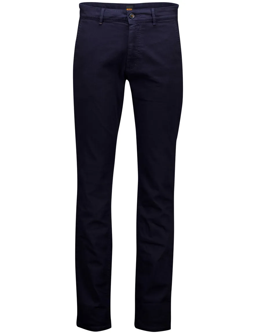 Boss orange donkerblauw chino slim fit