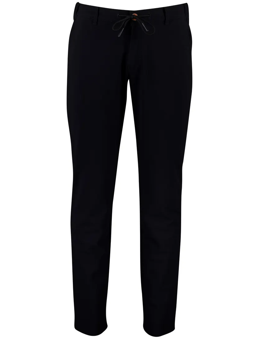 North84 pantalon chino donkerblauw polyamide