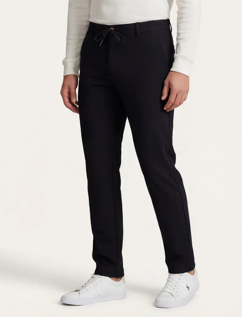 North84 pantalon chino donkerblauw polyamide