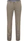 katoenen COM4 broek bruin geruit normale fit
