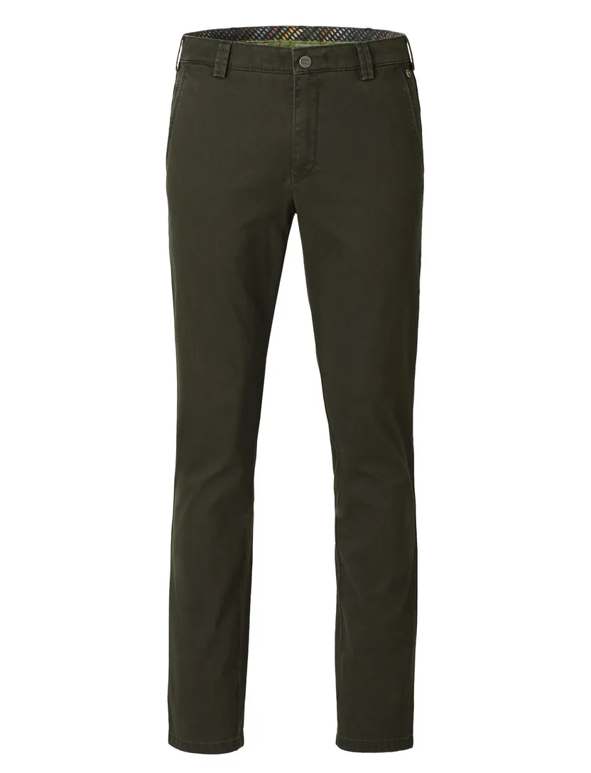 katoenen broek Meyer Bonn groen