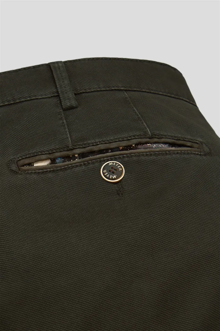 katoenen broek Meyer Bonn groen
