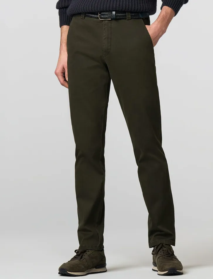 Meyer Bonn groene broek katoen
