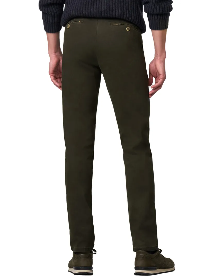 katoenen broek Meyer Bonn groen