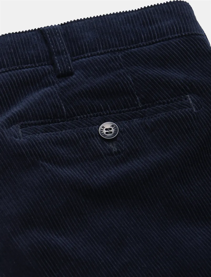 Meyer Bonn chino donkerblauw