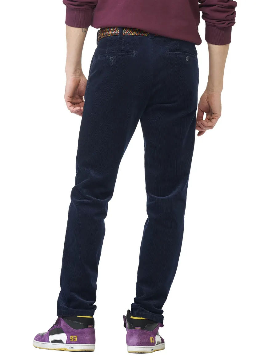 Meyer Bonn chino donkerblauw