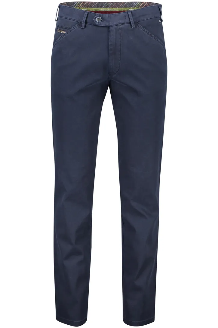Meyer broek donkerblauw chicago normale fit