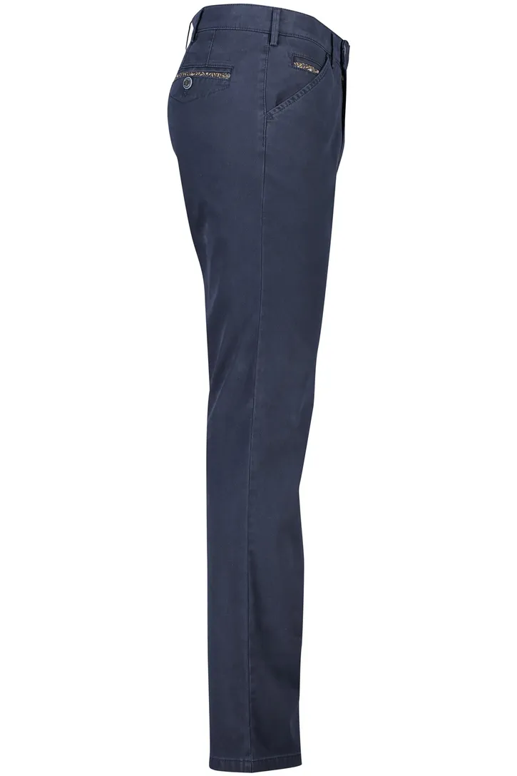 Meyer broek donkerblauw chicago normale fit