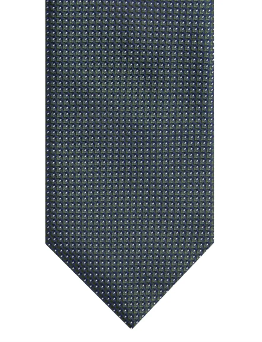 Profuomo stropdas groen print
