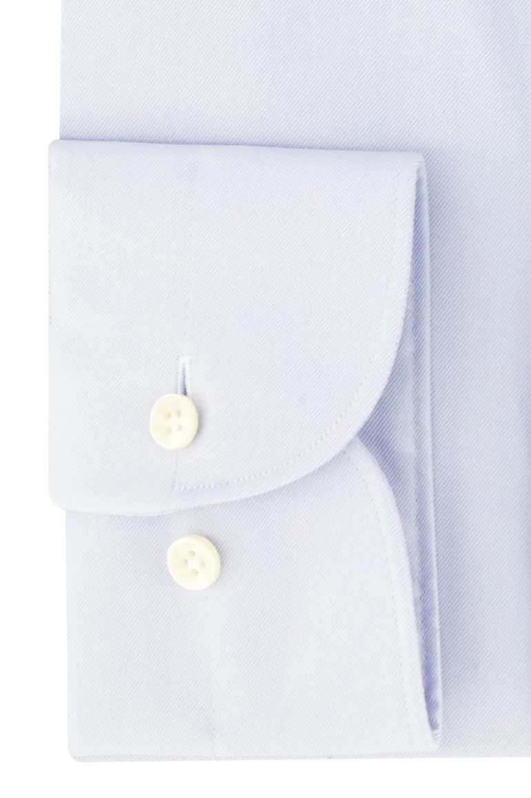 business overhemd Profuomo lichtblauw effen katoen slim fit
