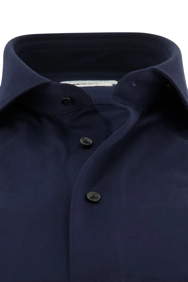 Profuomo business overhemd slim fit donkerblauw