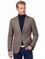 Eduard Dressler colbert bruin Shaped Fit gemêleerd