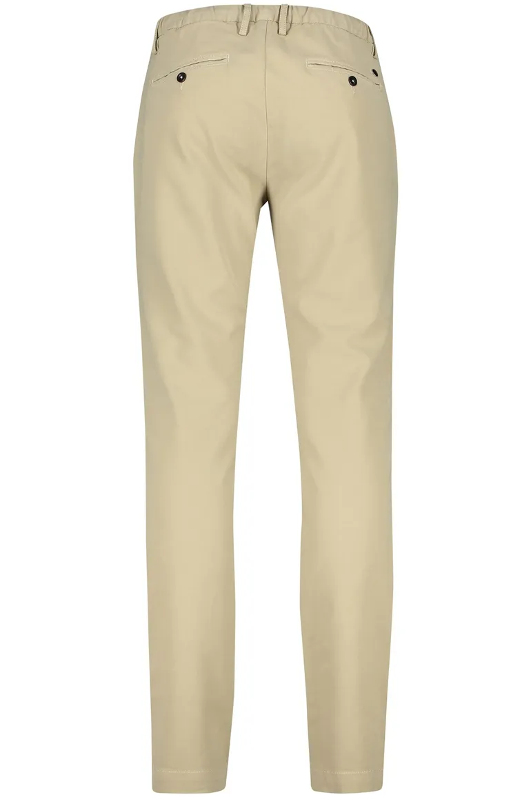 Alberto Jump katoenen broek beige Jump slim fit