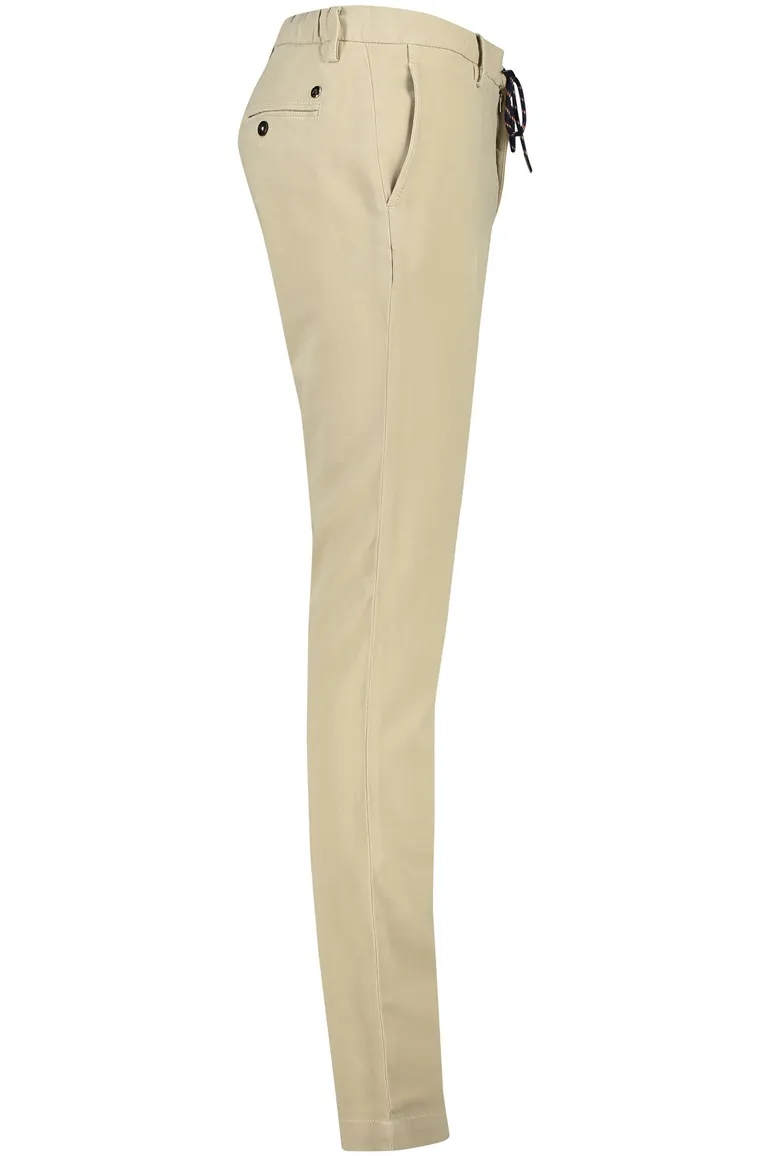 katoenen broek beige Alberto Jump