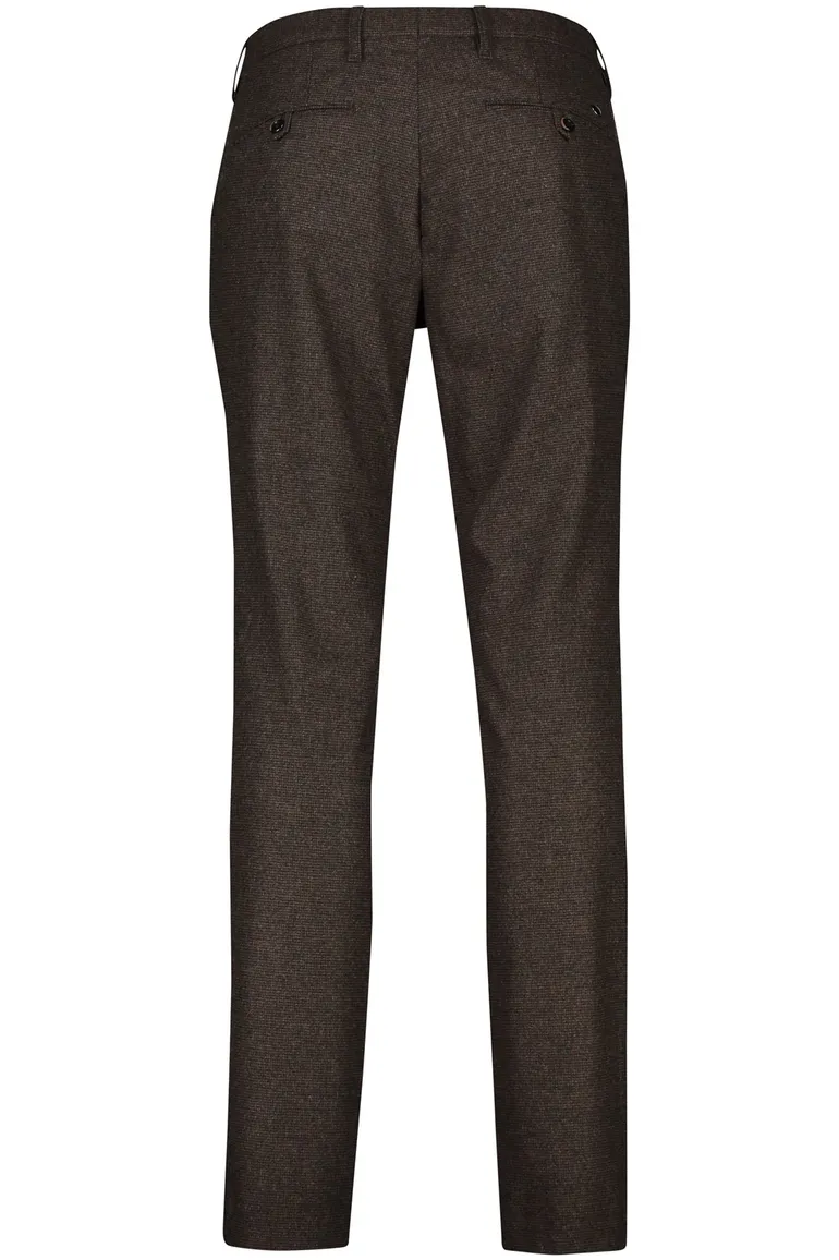 Alberto chino slim fit bruin