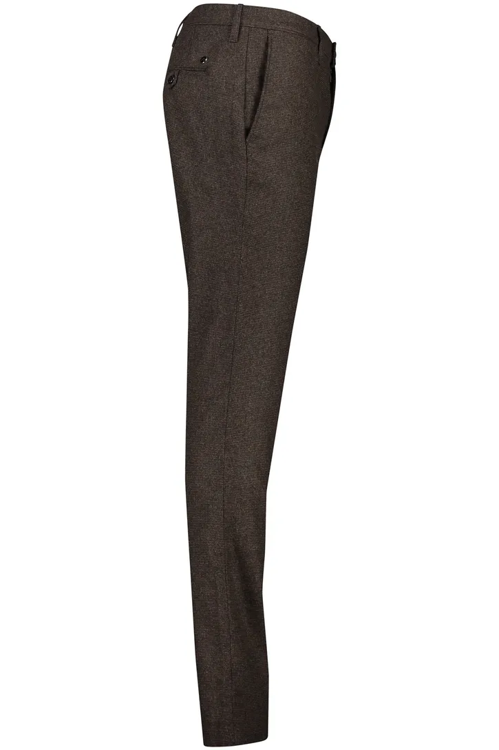 Alberto chino slim fit bruin