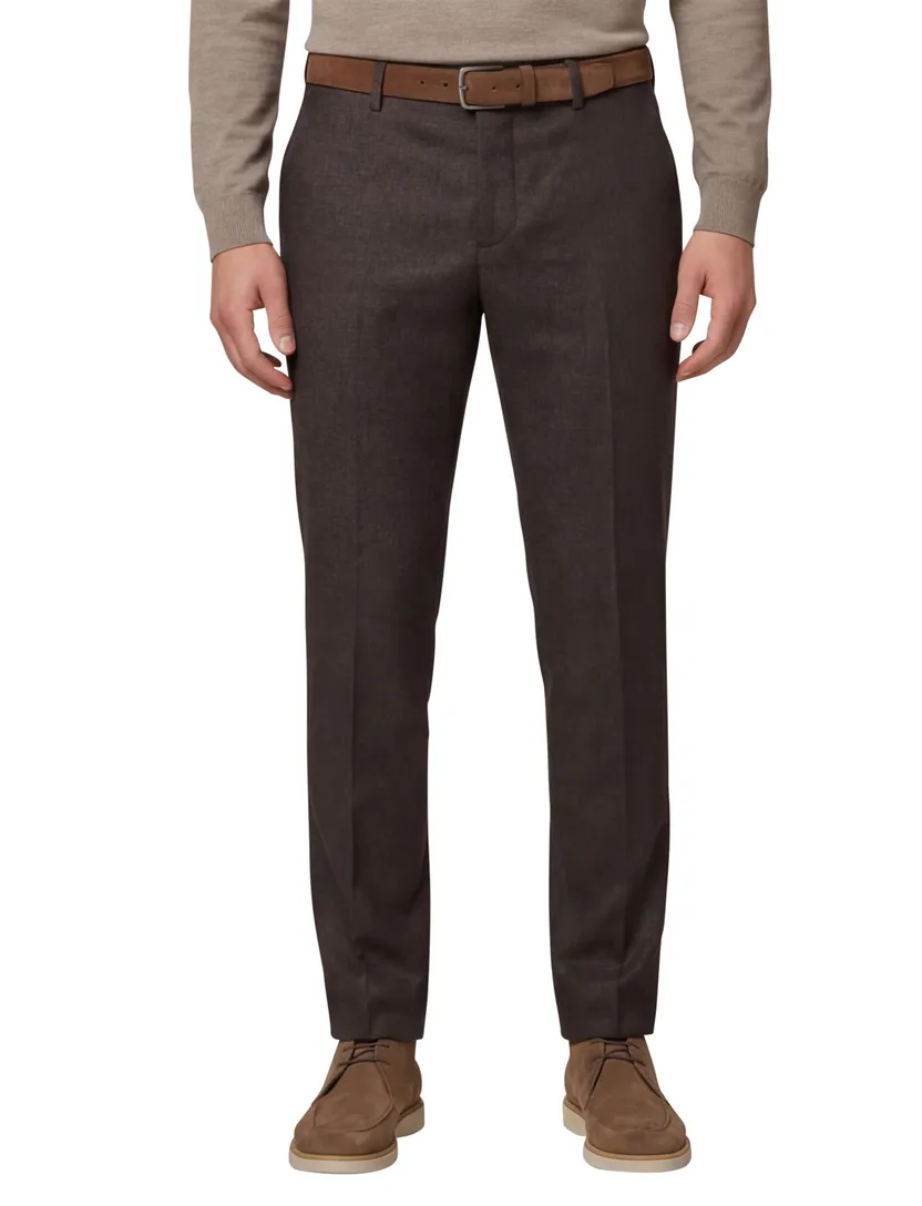 Alberto chino slim fit bruin