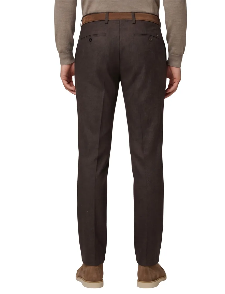 Alberto chino slim fit bruin