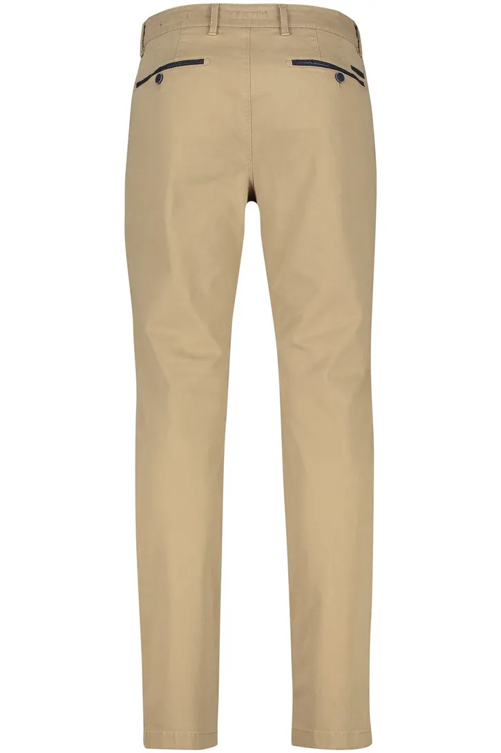 Broek Gardeur Benny camel flatfront