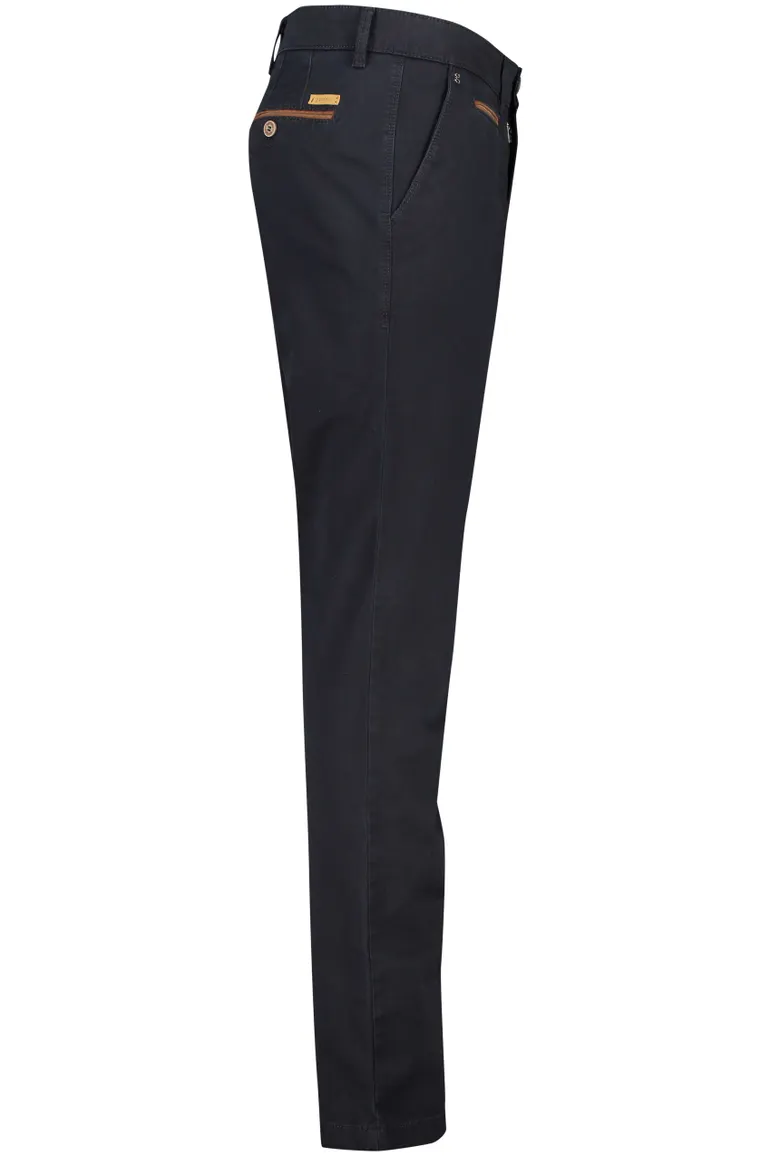 Gardeur Benny broek flatfront donkerblauw