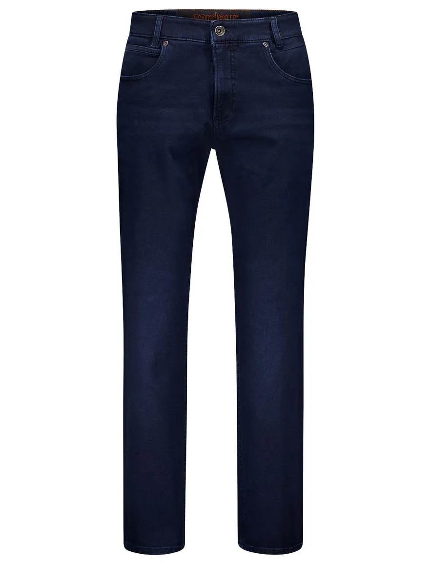 Gardeur jeans donkerblauw Tapered Fit