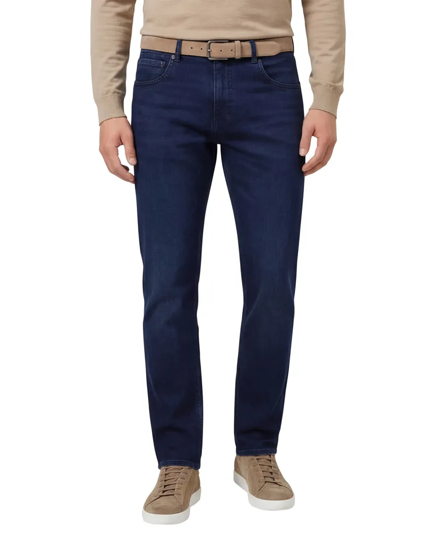 Gardeur jeans donkerblauw Tapered Fit