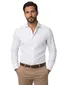Eterna overhemd effen wit performance normale fit