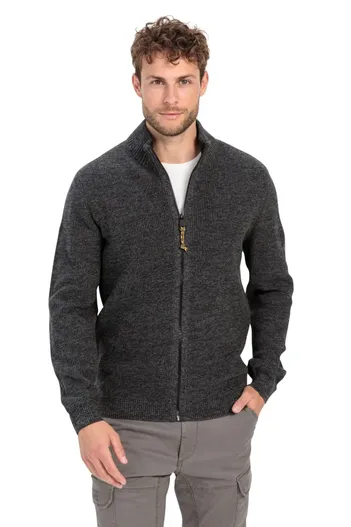 Camel Active Camel Active vest zwart gebreid